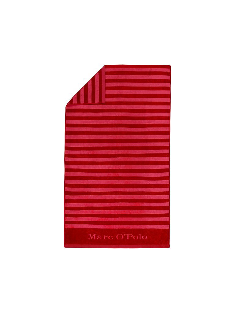 MARC O'POLO HOME Strandtuch Saburo 100x180cm  rot