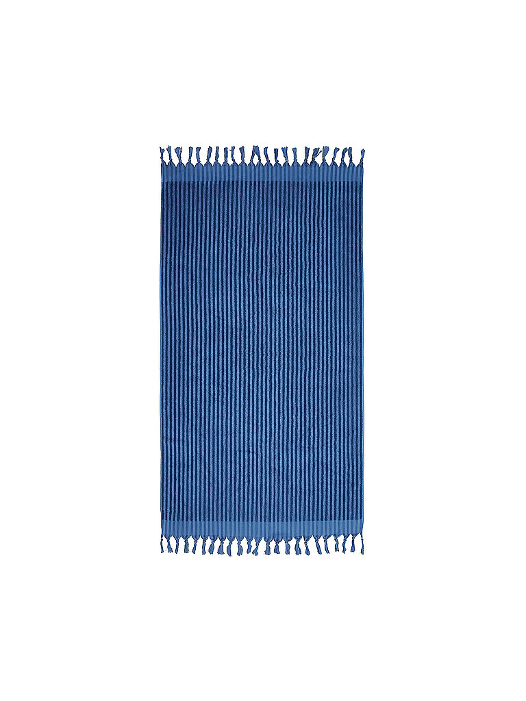MARC O'POLO HOME Strandtuch 100x180cm Nurmes Blue blau