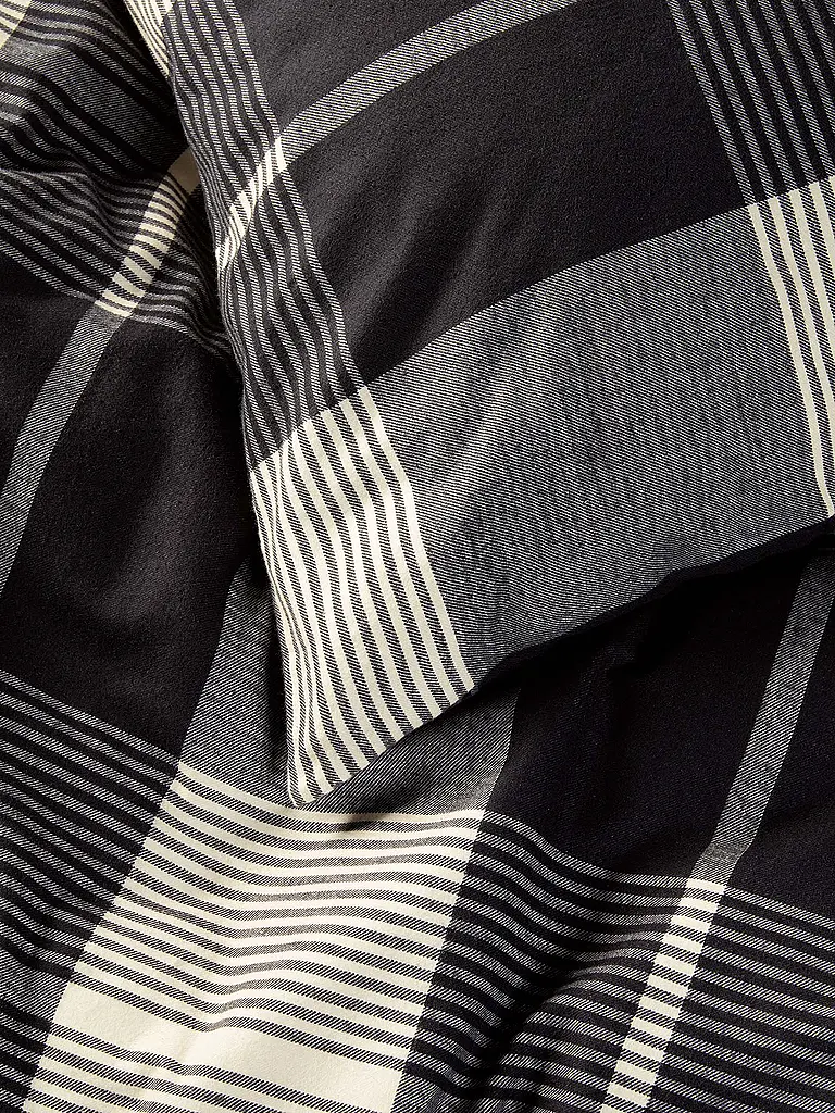 MARC O'POLO HOME | Flanell Bettwäsche ALVAR 70x90cm/140x200cm New Black | 