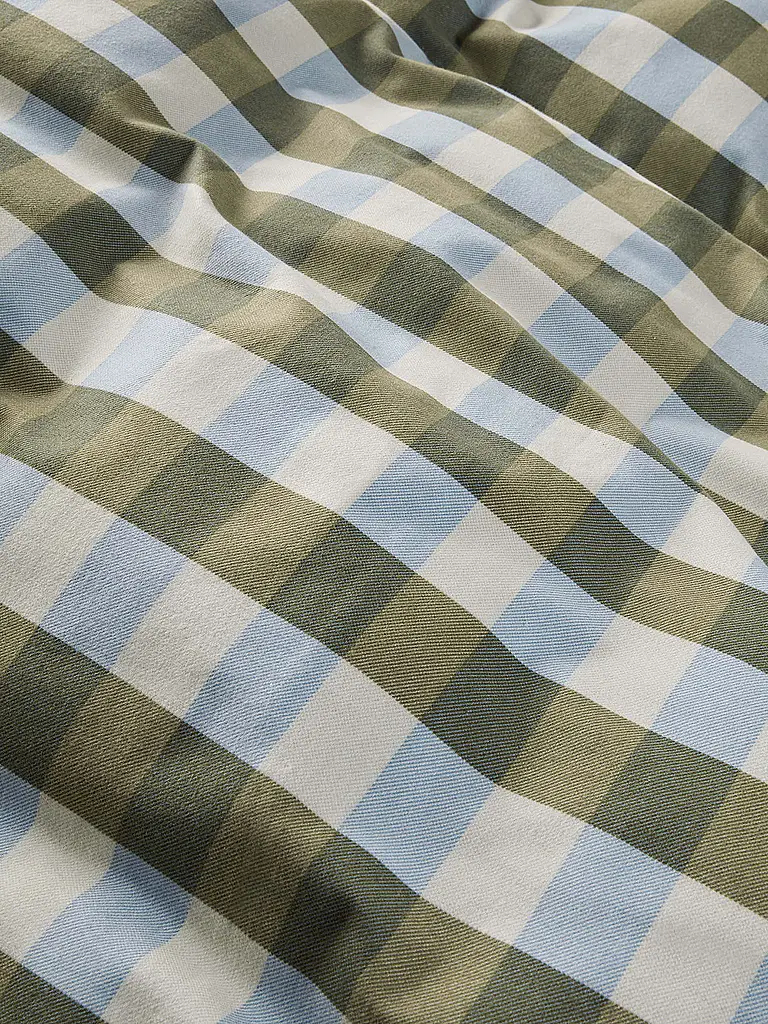 MARC O'POLO HOME | Flanell Bettwäsche OLLE 70x90cm/140x200cm Denim Blue | blau