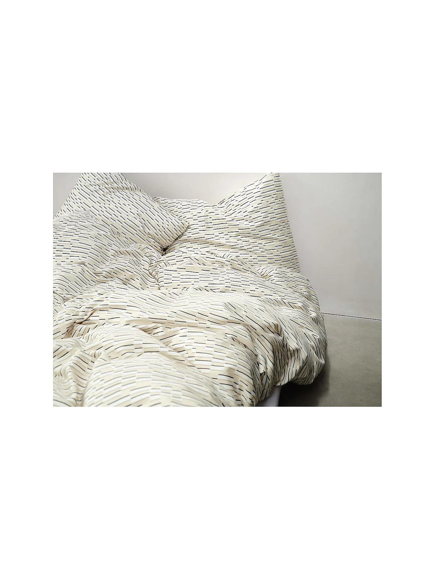 MARC O'POLO HOME | Satin-Bettwäsche HARPA 70x90cm/140x200cm Oatmeal | hellgrau
