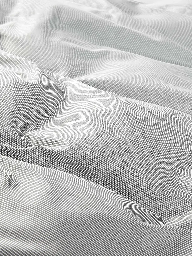MARC O'POLO HOME | Satin-Bettwäsche JORN 70x90cm/140x200cm Anthracite | grau