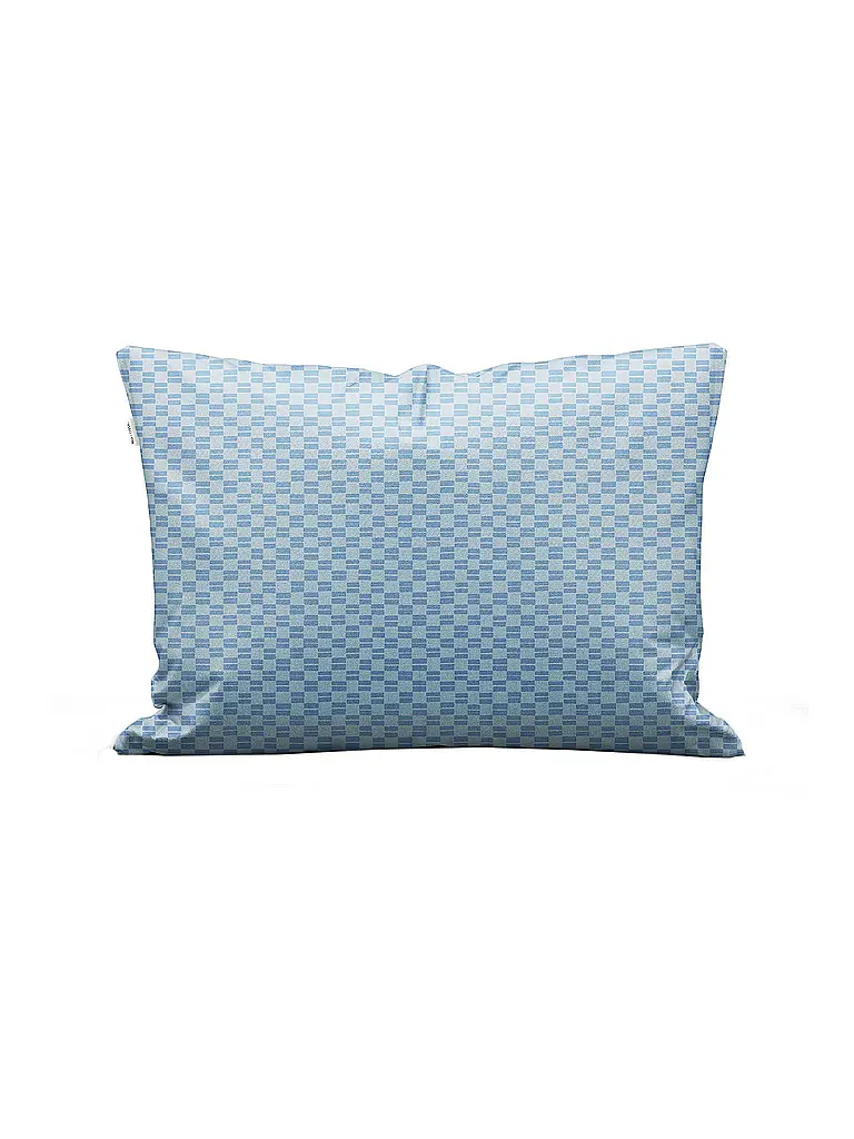 MARC O'POLO HOME | Satin-Bettwäsche SVEA 70x90cm/140x200cm Calm Blue | blau