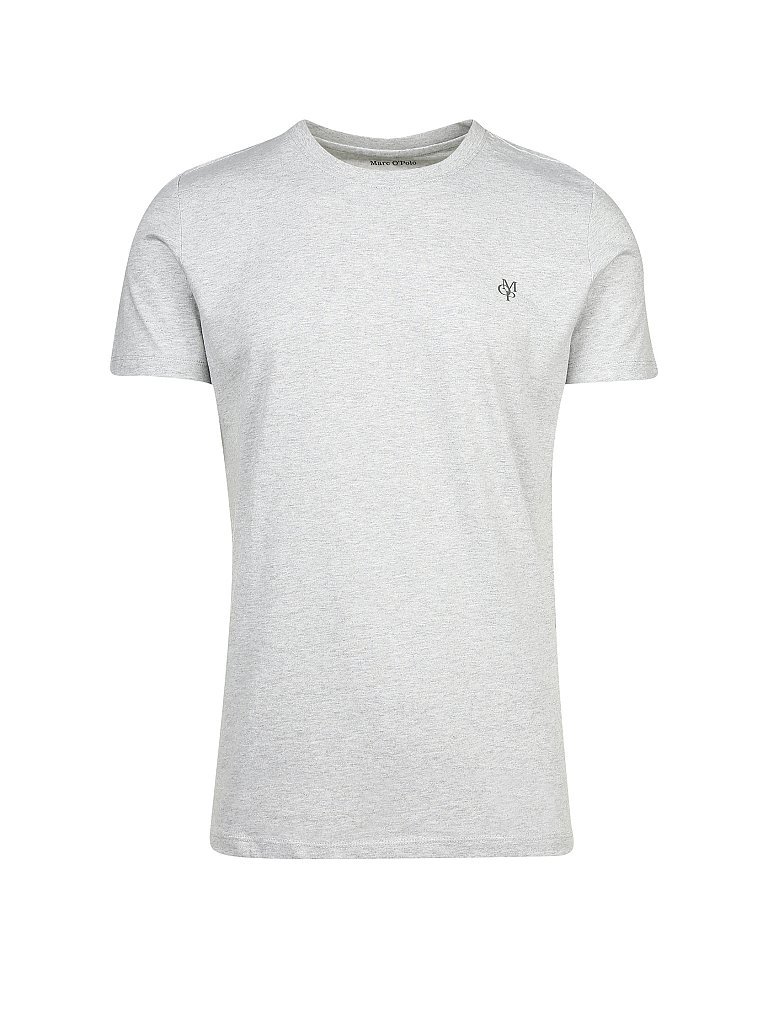 MARC O'POLO T-Shirt Shaped-Fit grau | L