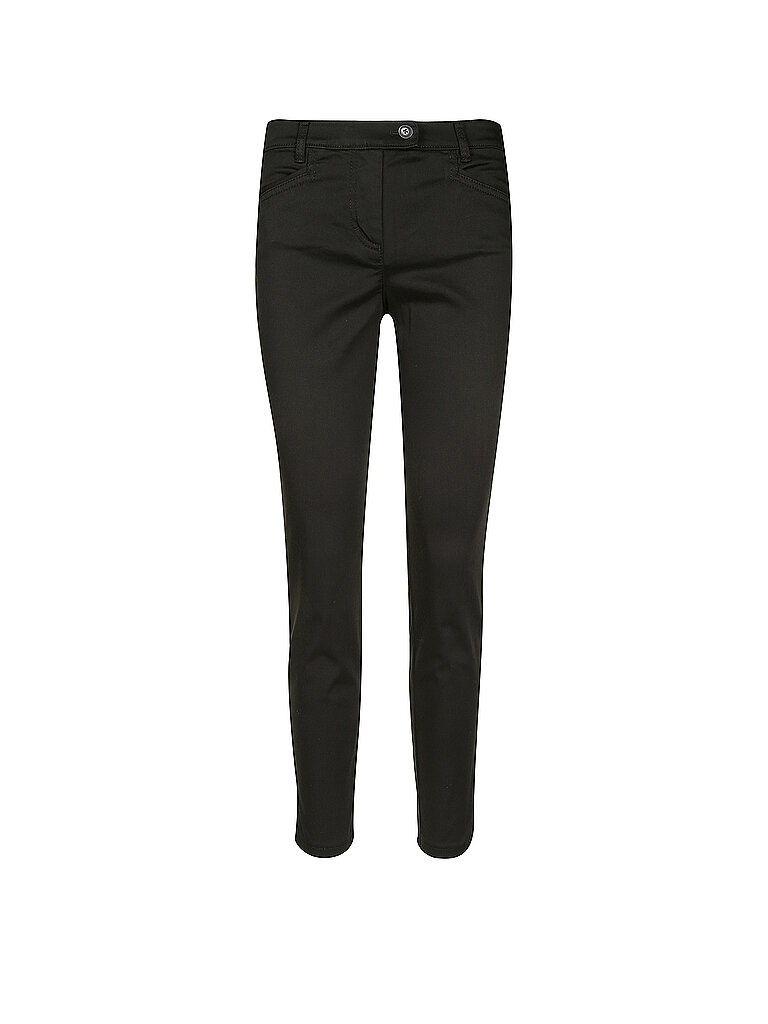MARC O'POLO Hose Laxa (Highwaist) schwarz | 32