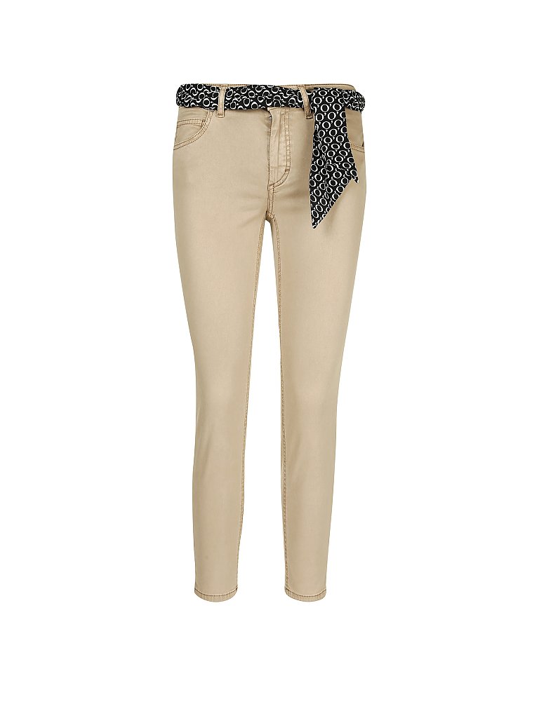 MARC O'POLO Hose Slim-Fit Lulea 7/8 beige | 26/L32