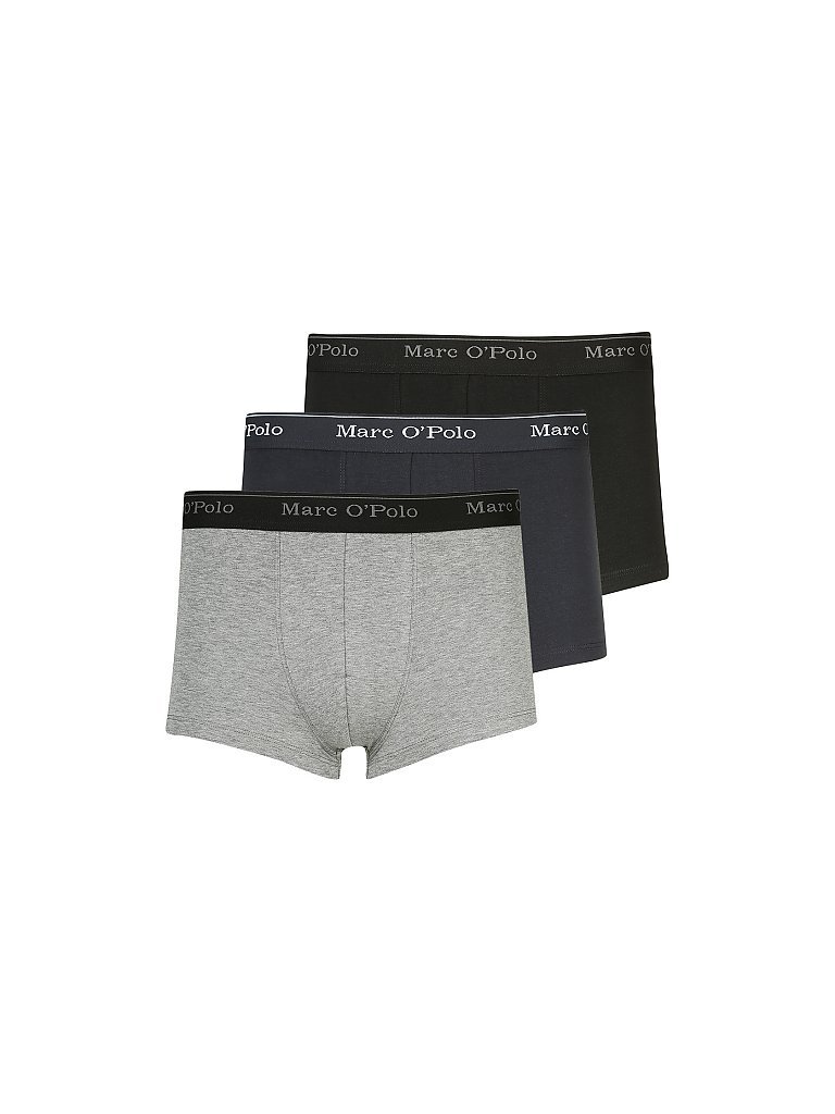 MARC O'POLO Pant 3-er Pkg grau | S