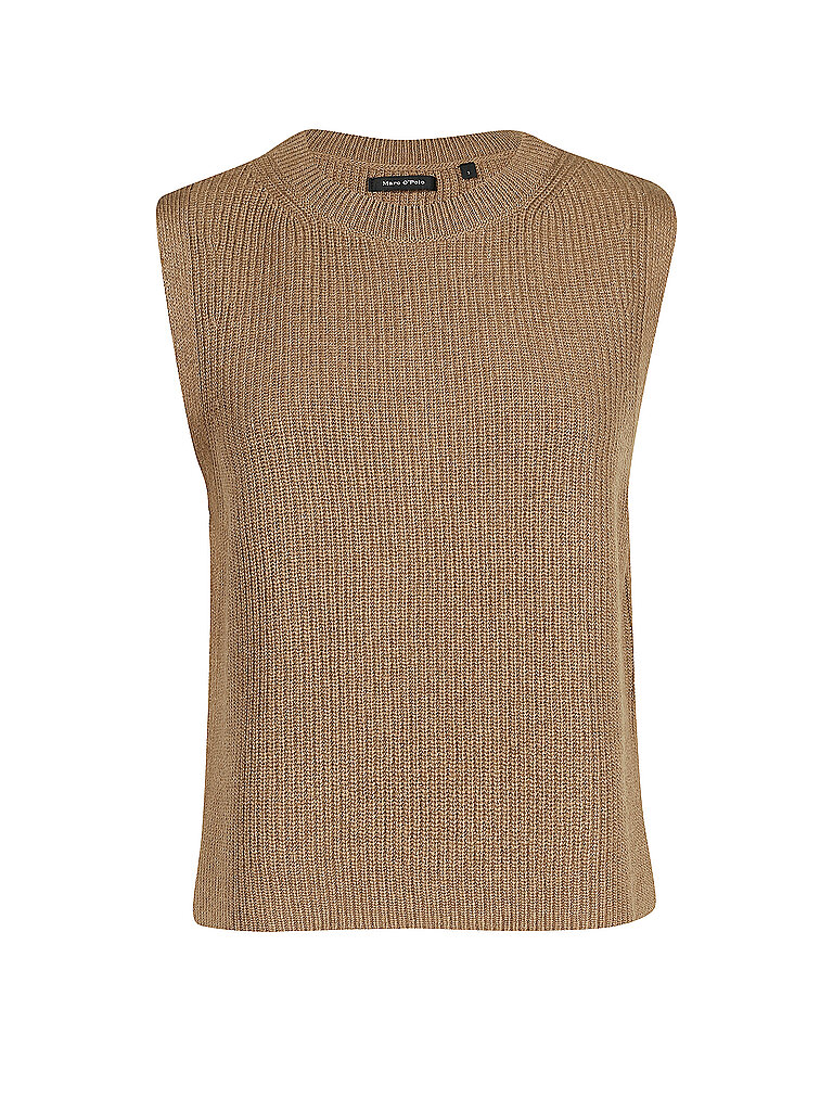 MARC O'POLO Pullunder braun | M