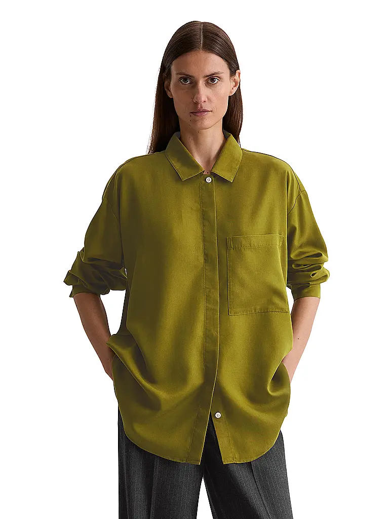 MARC O'POLO | Bluse  | olive