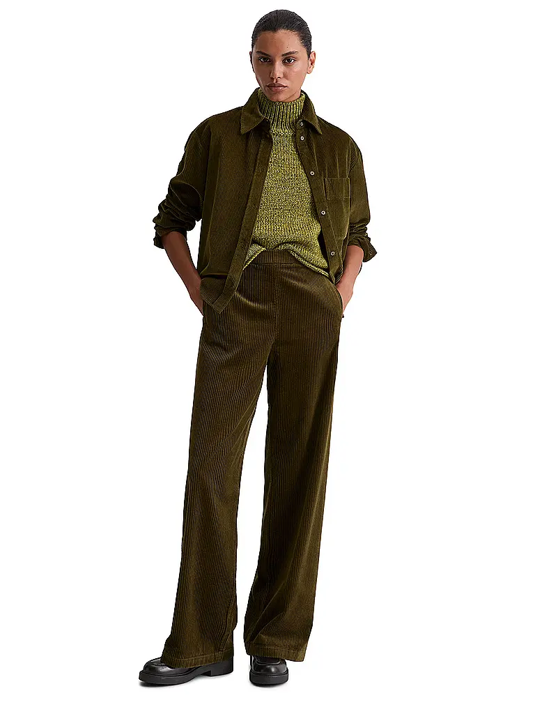 MARC O'POLO | Businesshose  | olive