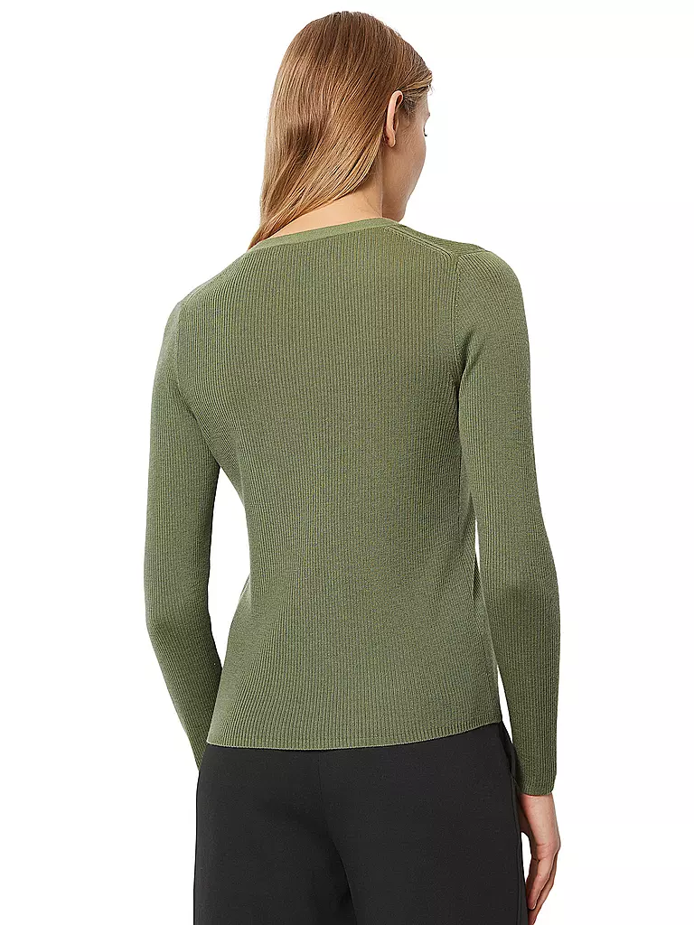 MARC O'POLO | Cardigan | olive