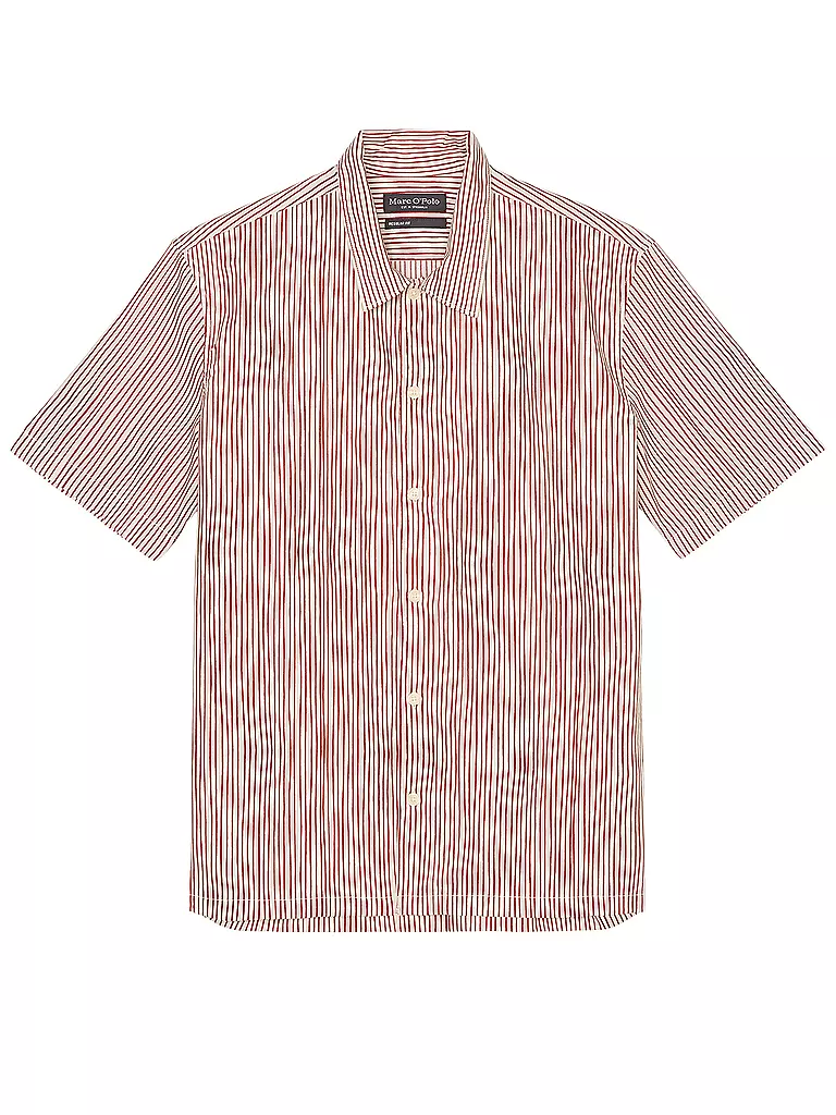MARC O'POLO | Hemd Regular Fit | rot