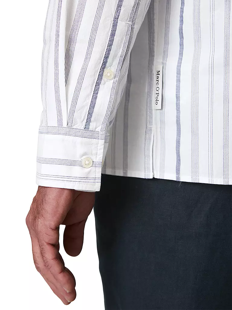 MARC O'POLO | Hemd Regular Fit | weiss