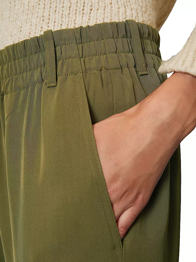 MARC O'POLO | Hose Jogging Fit | dunkelgrün