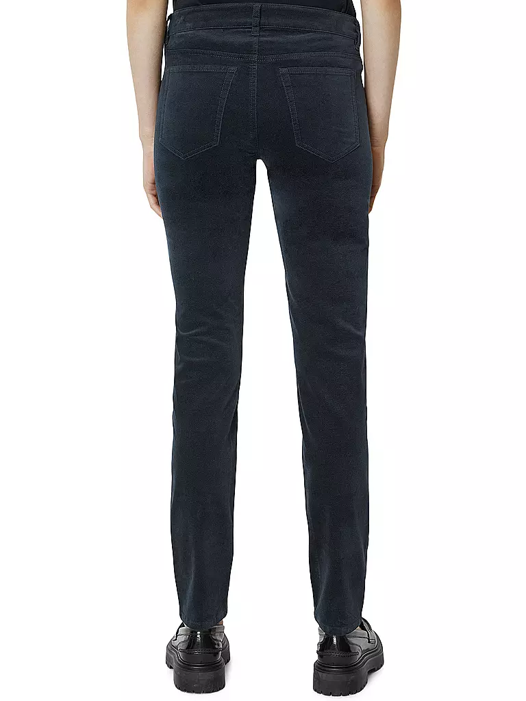 MARC O'POLO | Hose Slim Fit LULEA | dunkelgrün