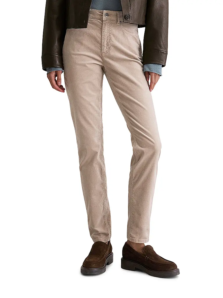 MARC O'POLO | Hose Slim Fit | beige