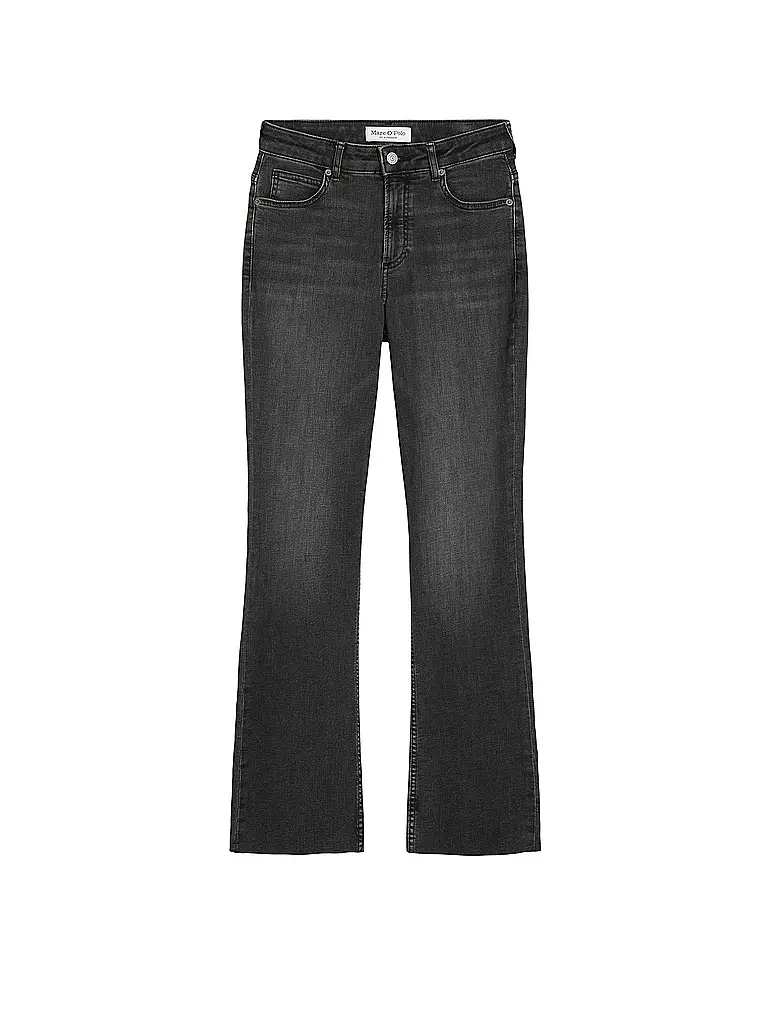 MARC O'POLO | Jeans Flared Fit  | grau