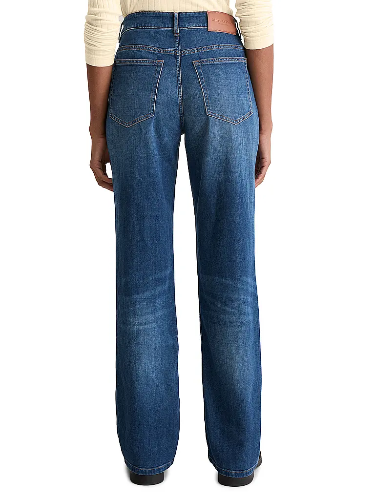 MARC O'POLO | Jeans Flared Fit | dunkelblau
