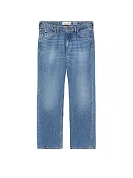 MARC O'POLO | Jeans Straight Fit 7/8 | blau
