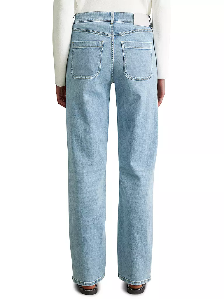 MARC O'POLO | Jeans Wide Leg | hellblau