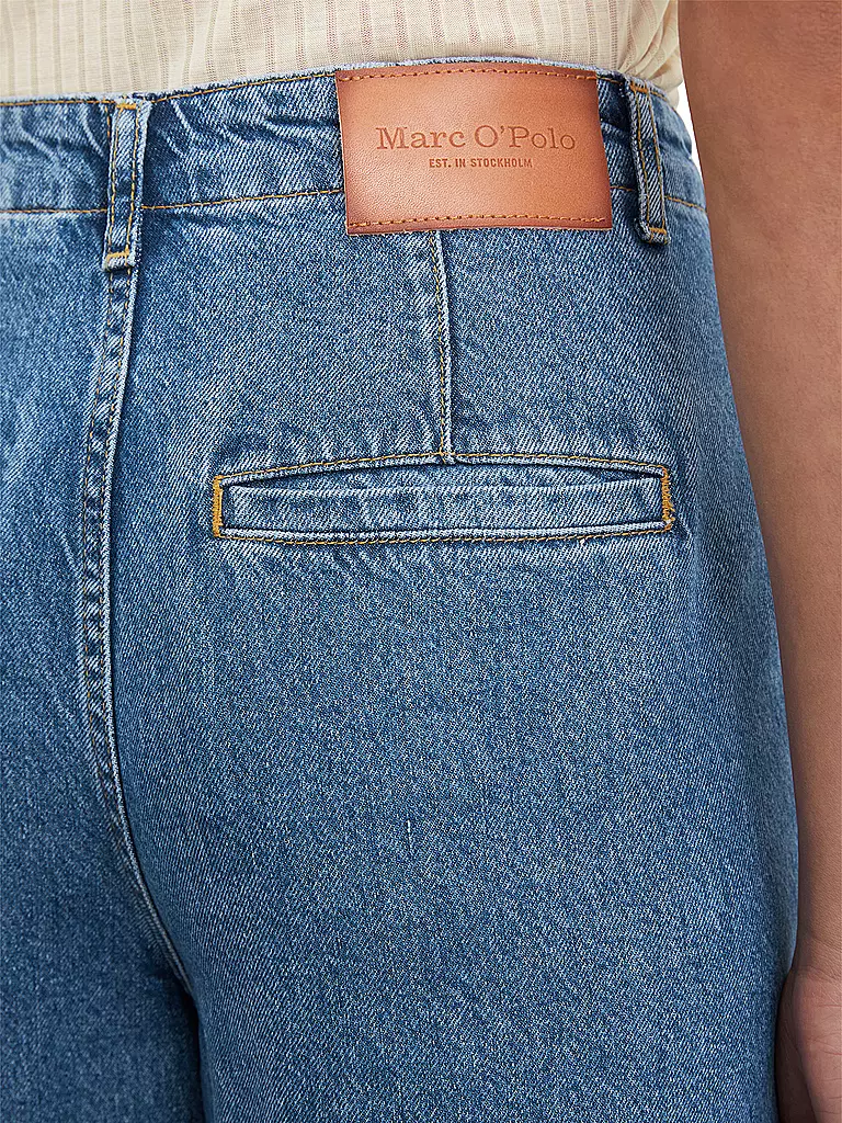 MARC O'POLO | Jeans Wide Leg | blau
