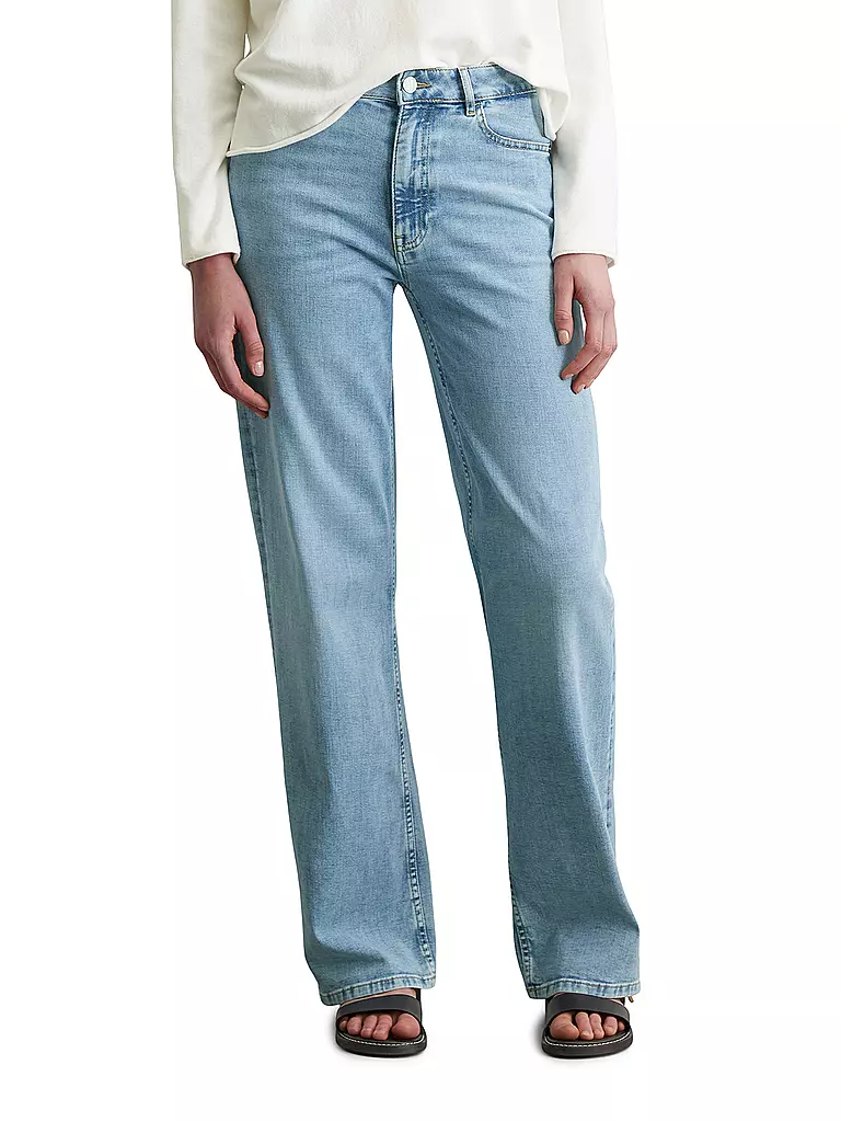 MARC O'POLO | Jeans Wide Leg | hellblau