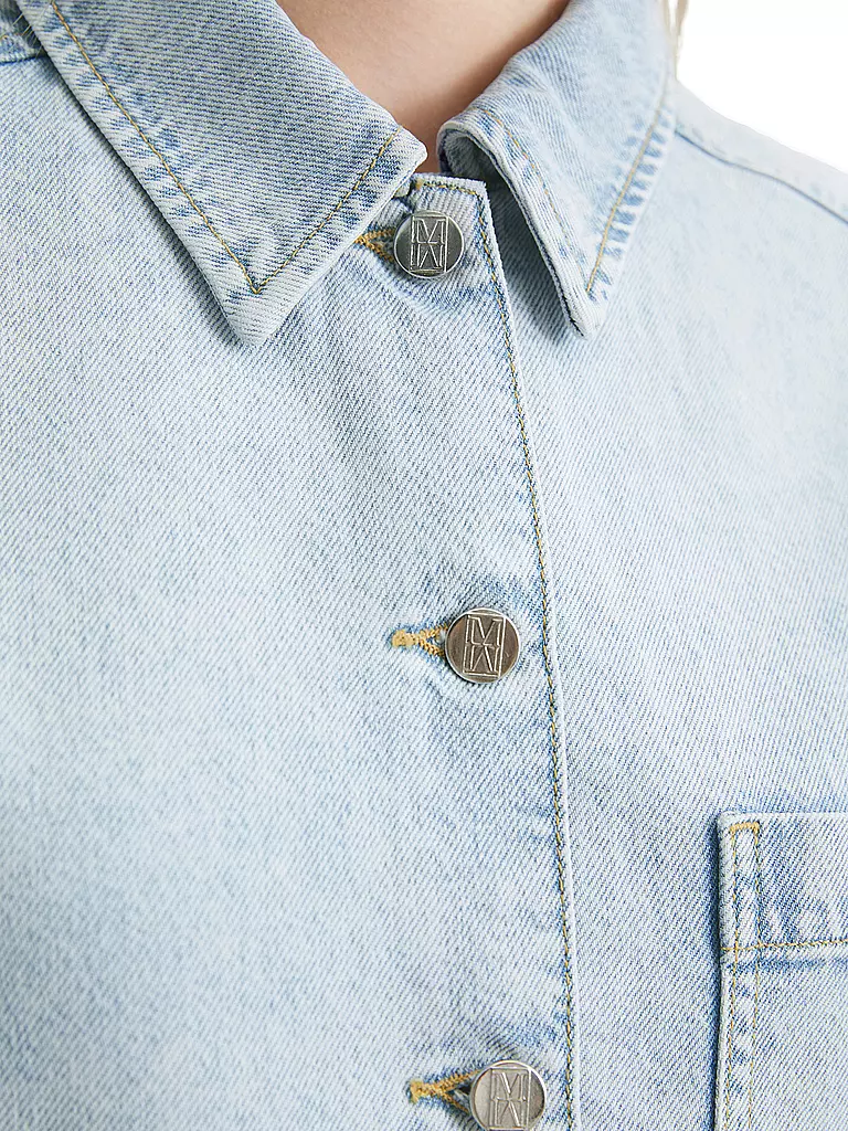 MARC O'POLO | Jeansbluse | hellblau