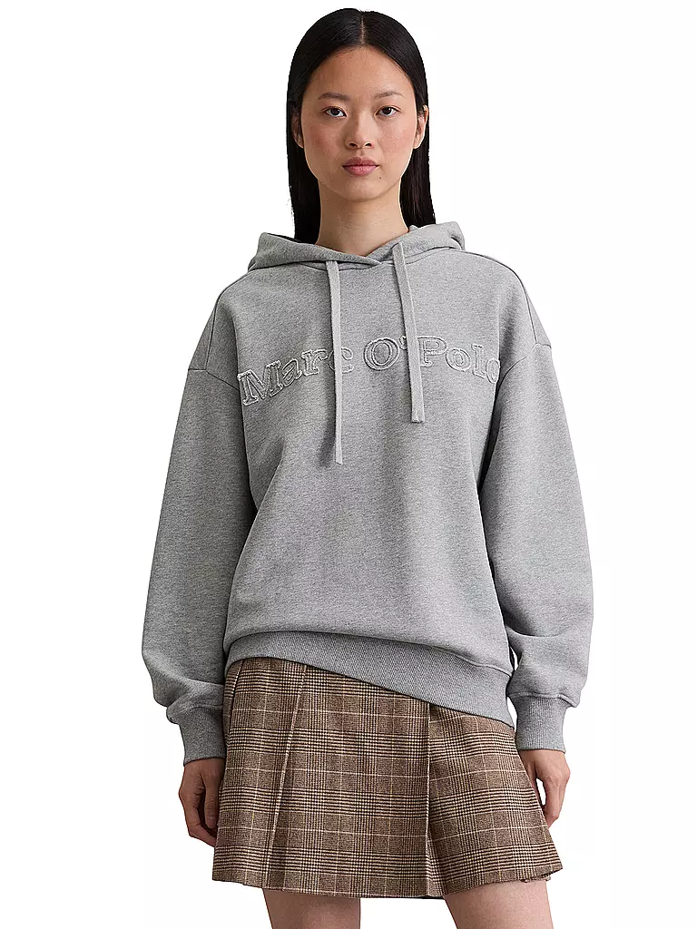 MARC O'POLO | Kapuzensweater - Hoodie | grau