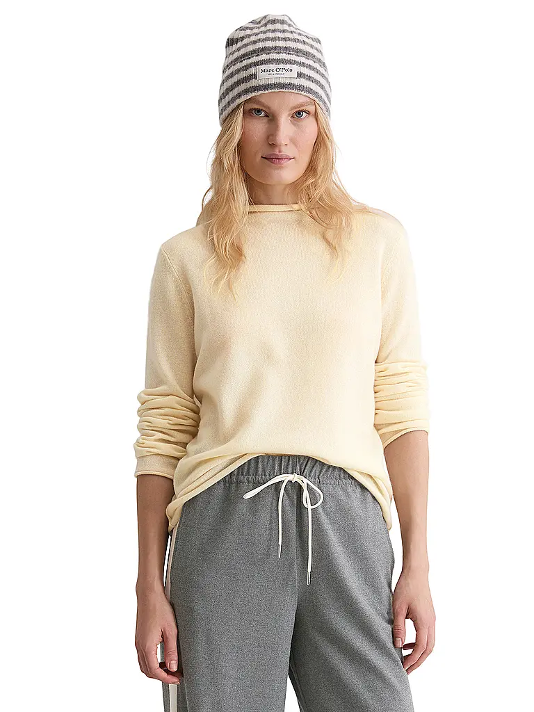 MARC O'POLO | Kaschmirpullover  | Creme