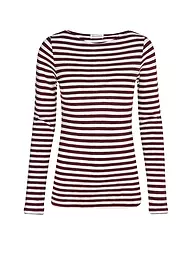 MARC O'POLO | Langarmshirt  | dunkelrot
