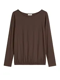 MARC O'POLO | Langarmshirt  | braun