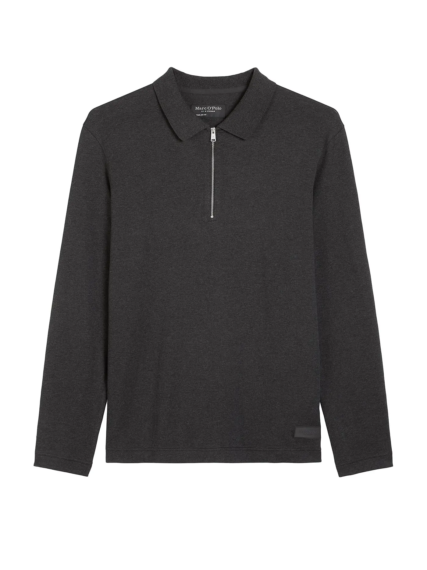 MARC O'POLO | Langarmshirt  | grau