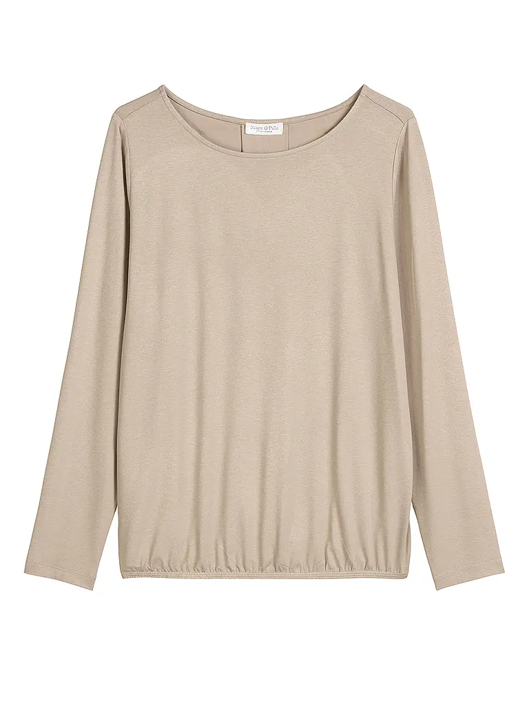 MARC O'POLO | Langarmshirt  | beige