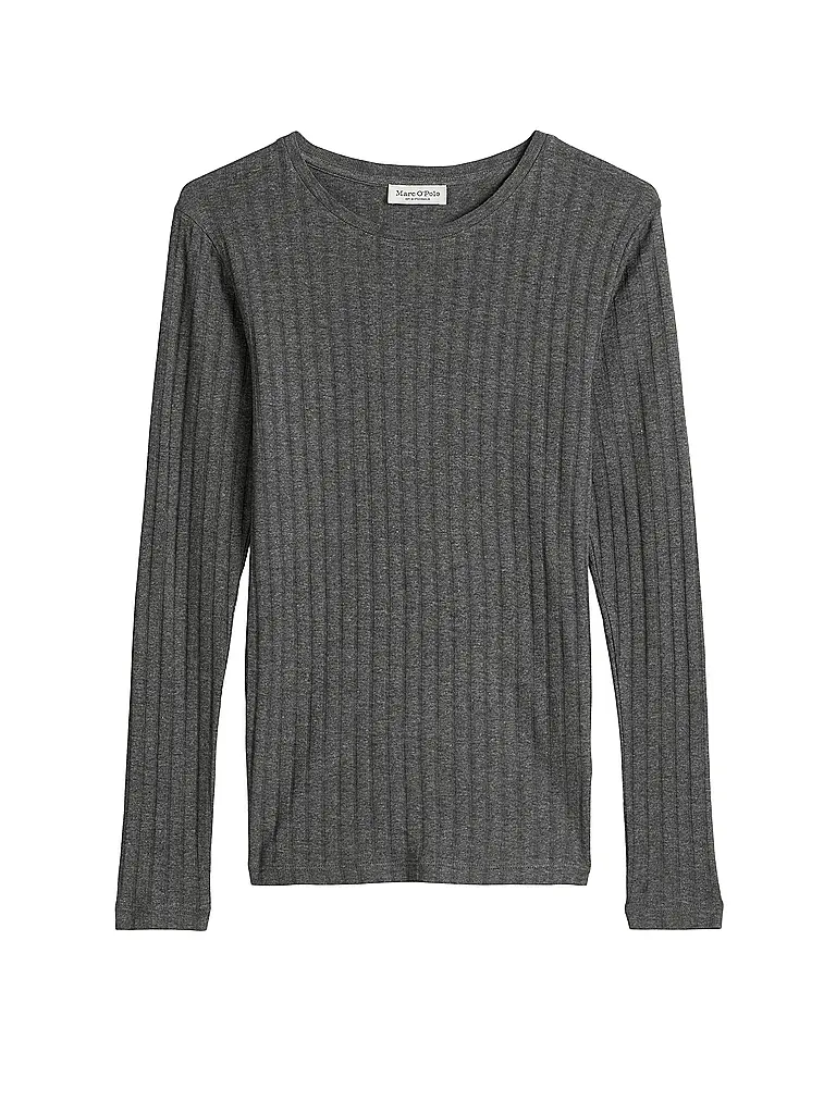 MARC O'POLO | Langarmshirt  | grau