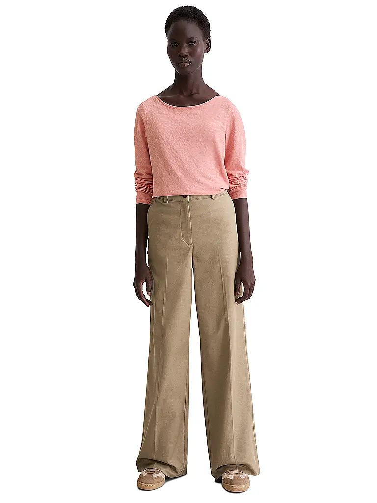 MARC O'POLO | Langarmshirt  | rosa