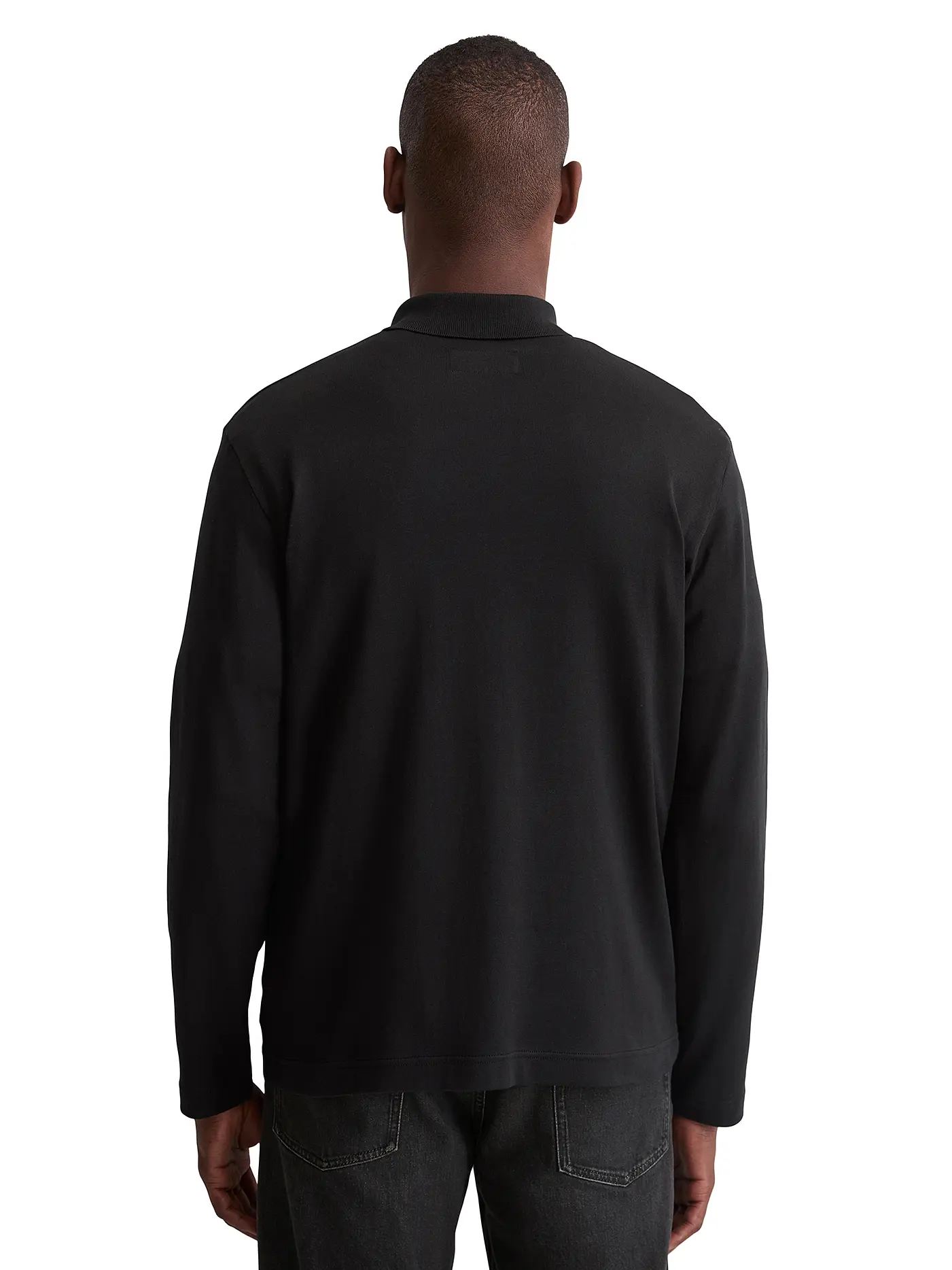 MARC O'POLO | Langarmshirt  | schwarz