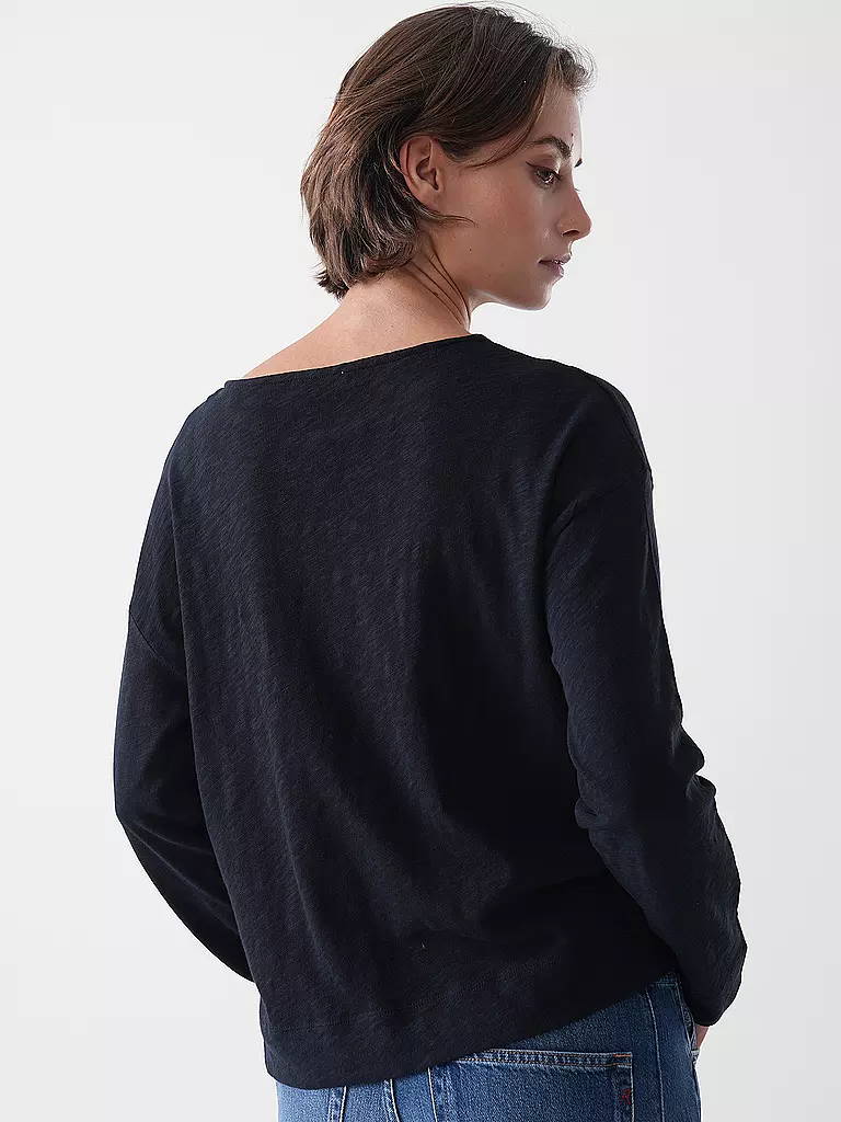 MARC O'POLO | Langarmshirt | weiss