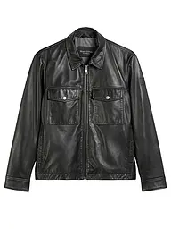MARC O'POLO | Lederjacke | schwarz