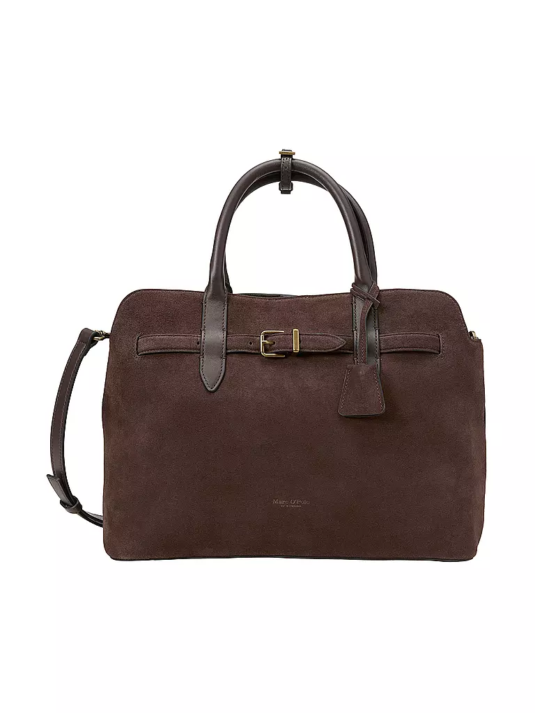 MARC O'POLO | Ledertasche - Shopper Medium | braun
