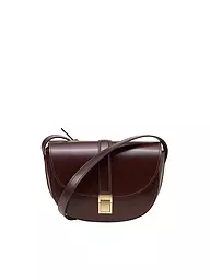 MARC O'POLO | Ledertasche - Umhängetasche Small | dunkelrot