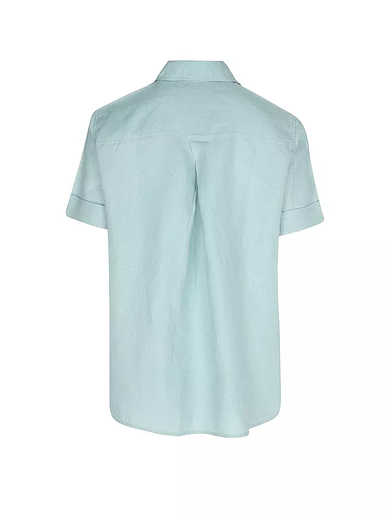 MARC O'POLO | Leinenbluse | hellblau