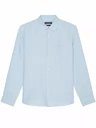 MARC O'POLO | Leinenhemd Regular Fit  | blau