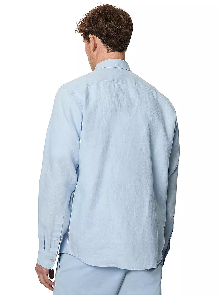 MARC O'POLO | Leinenhemd Regular Fit  | Blau