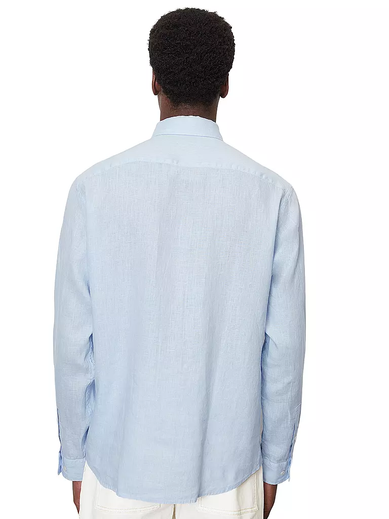MARC O'POLO | Leinenhemd Regular Fit | weiss