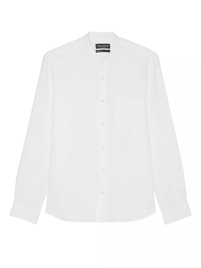 MARC O'POLO | Leinenhemd | Weiss