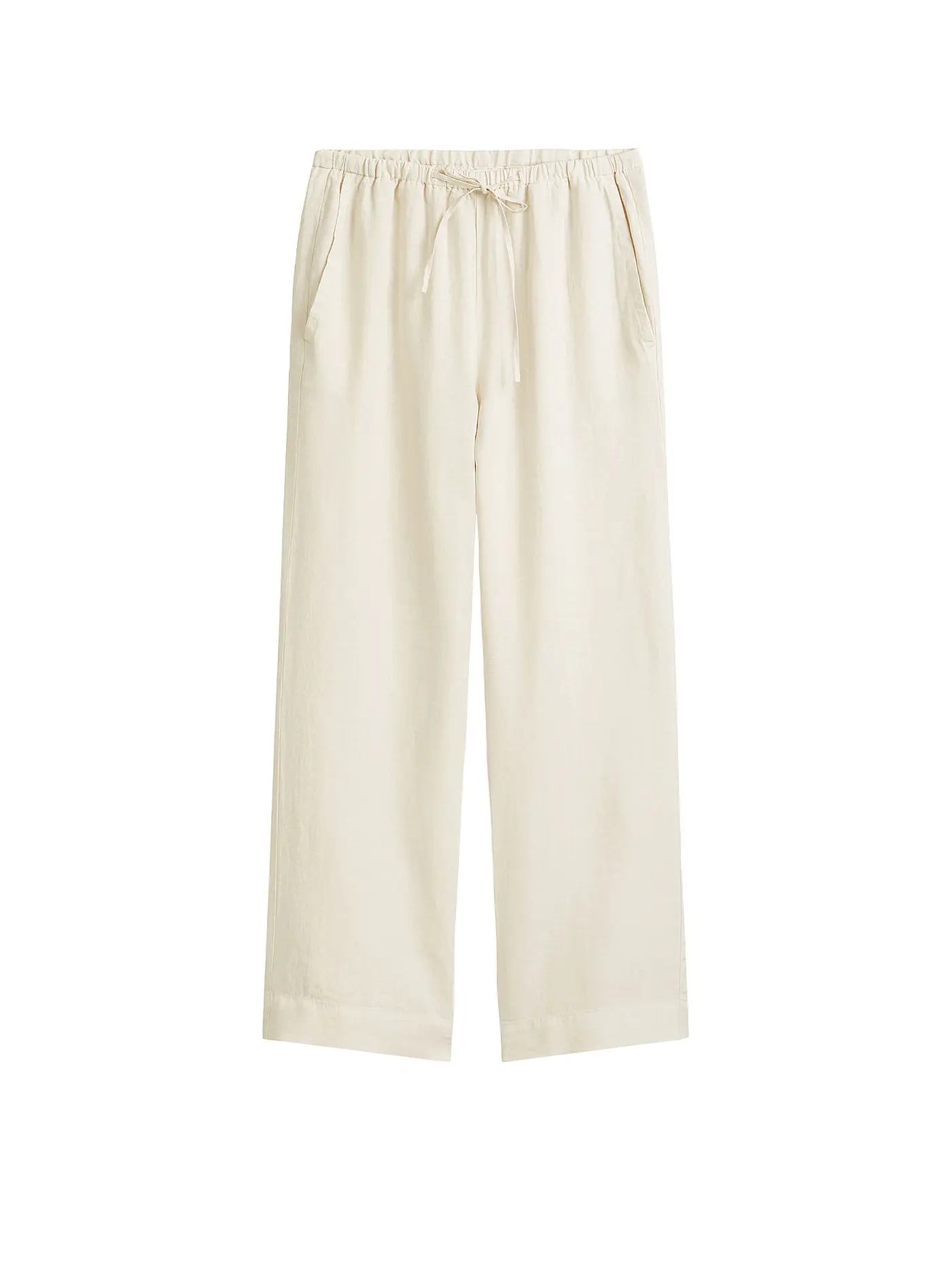 MARC O'POLO | Leinenhose | hellgrau
