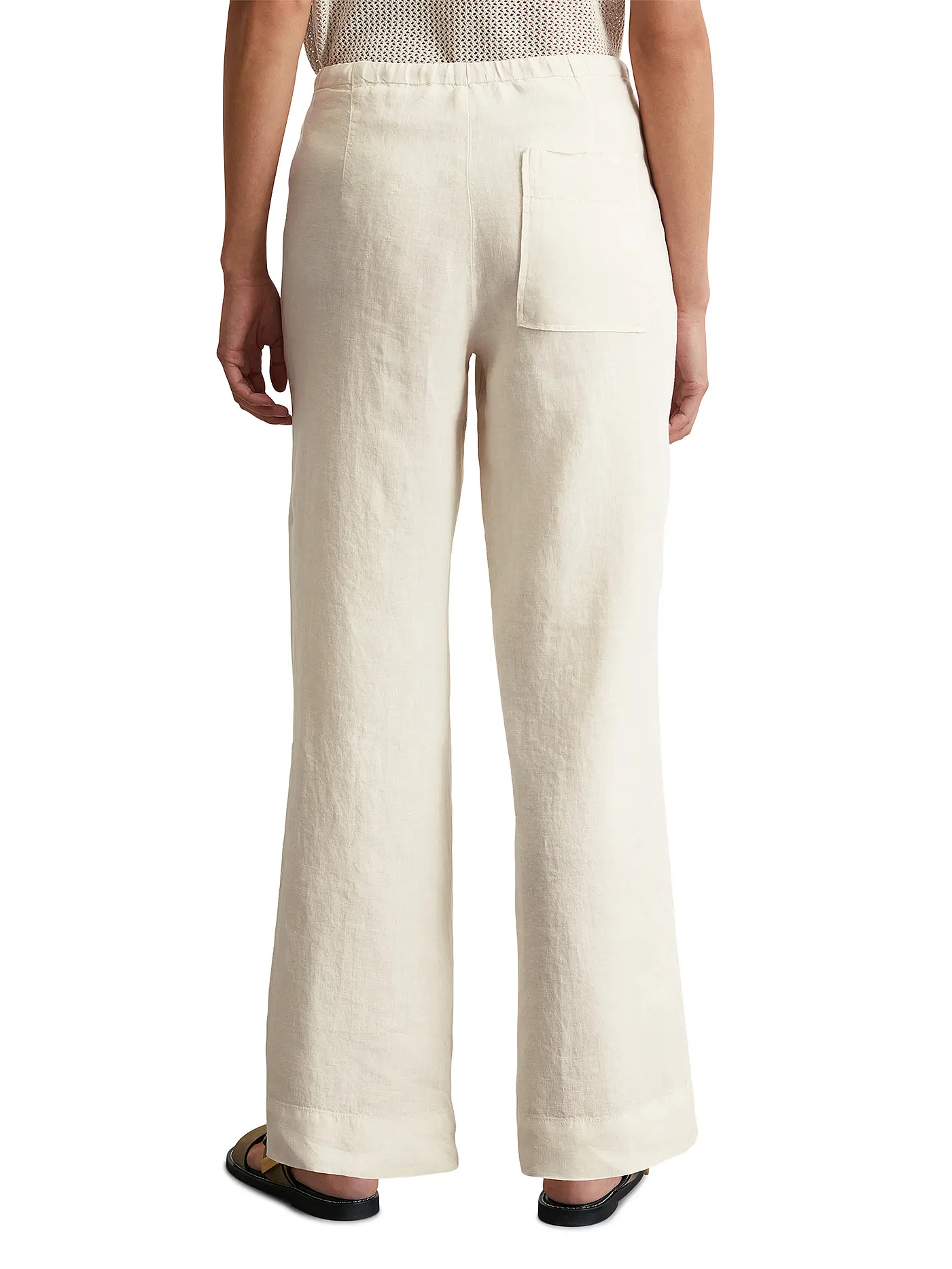 MARC O'POLO | Leinenhose | hellgrau