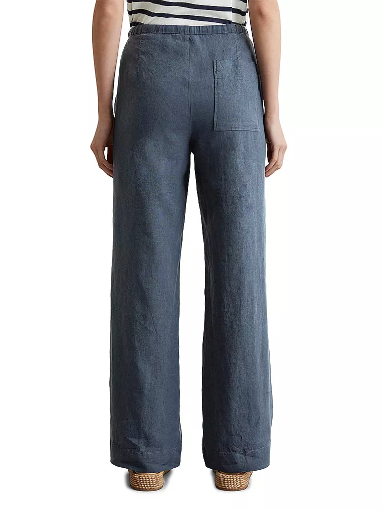 MARC O'POLO | Leinenhose | blau