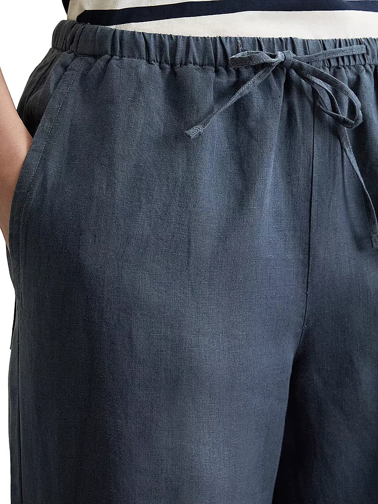 MARC O'POLO | Leinenhose | blau