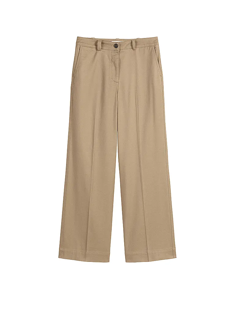 MARC O'POLO | Marlenehose  | braun
